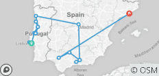  Das Beste von Spanien &amp; Portugal - 15 Destinationen 