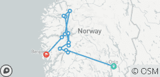  Norwegen: Fjorde und Gletscher 2023 - 13 Destinationen 