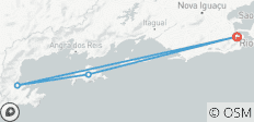  Circuit privé sur mesure au Brésil : Rio, Ilha Grande et Paraty, départ quotidien - 4 destinations 