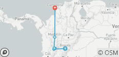  Vacances sur mesure de 11 jours en Colombie, départ quotidien et guide privé - 6 destinations 