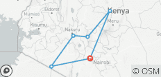 Safari de 9 días por Kenia - 6 destinos 