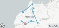  Marokko Rondreis 6 Dagen vanuit Casablanca - 15 bestemmingen 