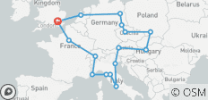  Get Social: Central &amp; Eastern Europe - 16 destinations 
