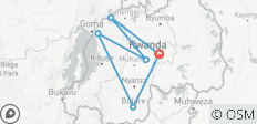  Privé-rondreis op maat door Rwanda - vertrekt dagelijks - 6 bestemmingen 