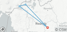 Ruanda Gorilla &amp; Kulturreise - 4 Destinationen 