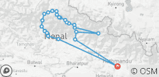  Circuit de l\'Annapurna en petit groupe - 25 destinations 