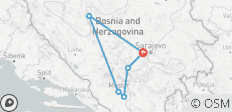  Bosnia &amp; Herzegovina Adventure - 6 destinations 