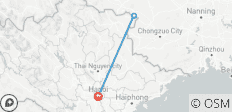  Ban Gioc 2 Tage 1 Nacht Gruppenreise von Hanoi - 3 Destinationen 