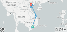  Deluxe Rundreise - Vietnam Eco Erlebnisreise 13 Tage - Mekong Delta / Pu Luong / Halong Bucht - 7 Destinationen 