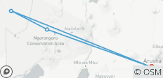  4 Days Serengeti &amp; Ngorongoro - 5 destinations 