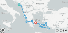  Östliches Mittelmeer Entdeckungsreise - Patmos (Start Dubrovnik, Ende Athen (Piräus)) - 21 Destinationen 