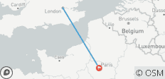  Independent London &amp; Paris City Stay - 2 destinations 