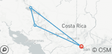  Selbst geführter Aufenthalt in Costa-Rica-Wunder - 4 Destinationen 