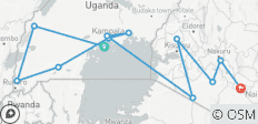  Uganda &amp; Kenya : Höhepunkte - 12 destinations 