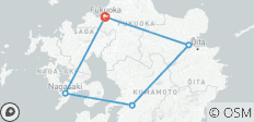  Kyushsu Halbinsel Express Rundreise - 5 Destinationen 