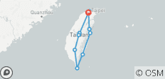  Rond Formosa Taiwan - 11 bestemmingen 