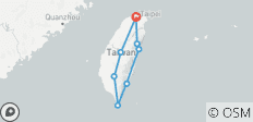  Taiwan Express - 8 bestemmingen 