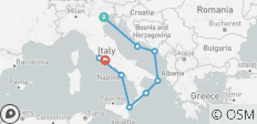  Coastal Gems of Italy &amp; Croatia - Vis Island, Croatia - 9 destinations 