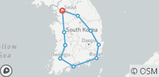  【Südkorea】 Der Charme von Südkorea Pauschalreise - 10 Tage - 11 Destinationen 