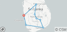  Sri Lanka - Scenic Sri Lanka - 07 Nights / 08 Days Tour - 8 destinations 