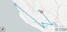  Culture Pérou : Lima, Arequipa, Colca, Puno, Cusco, Machu Pichu - 8 destinations 