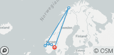  Norwegische Fjorde mit Nordlichtern - 7 Destinationen 