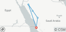  The North Route to Al Ula - Jeddah to Ula - 5 destinations 