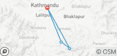  Circuito de un día a Phulchowki - 4 destinos 