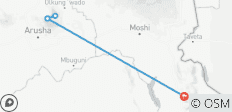  Mount Meru Climb -3 Days 2Nights - 5 destinations 
