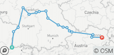  Grand Central Europe (2023) (Basel to Vienna, 2023) - 17 destinations 