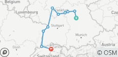  Zurich &amp; the Rhine River Valley (2023) (Nuremberg to Zurich, 2023) - 10 destinations 