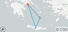  Grèce envoûtante avec séjour à la plage tout compris - 5 destinations 