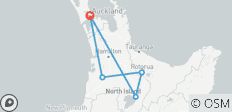  Wunder von Neuseeland: Auckland, Hobbiton, Maori Erlebnisreise - 5 Destinationen 