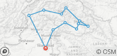  Ruta completa por el norte de Pakistán - 12 destinos 