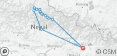  Annapurna Round Trek 13 Days - 17 destinations 