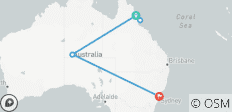  Unabhängige Reise nach Down Under - 5 Destinationen 