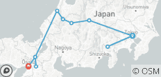  Vergezichten van Japan – incl. Osaka - 11 bestemmingen 