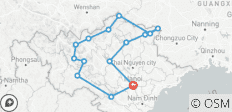  Circuit en moto au Vietnam : Mu Cang Chai, Sapa, Hagiang, Cao Bang, lac Ba Be - 15 destinations 