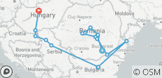  Over de Donau, langs het Balkanschiereiland &amp; Boedapest – een cruise van haven tot haven (van Boekarest naar Budapest) - 17 bestemmingen 