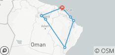  Unglaublicher Oman - 7 Destinationen 