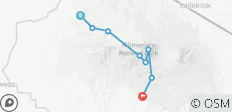 Oudejaarsavond op de top van de Kilimanjaro (alle accommodatie en vervoer zijn inbegrepen) - 8 bestemmingen 