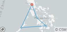  Circuit lune de miel sur mesure aux Philippines, départ quotidien et guide privé - 5 destinations 