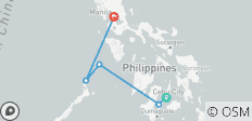  Excursion personnalisée dans les îles des Philippines, départ quotidien et guide privé - 5 destinations 
