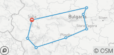  Bulgarien Höhepunkte mit dem Zug - 9 Destinationen 