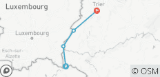  Mosel- &amp; Eifelsteig - From Perl to Trier in 5 days (5 days) - 4 destinations 
