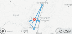  Sternfahrt Colmar (7 Tage) - 9 Destinationen 