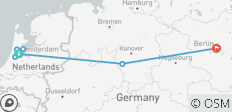  Prime Amsterdam to Berlin 5 Days - 7 destinations 