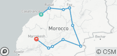  9 jours - Circuit familial sur mesure au Maroc, départ quotidien et guide privé - 10 destinations 