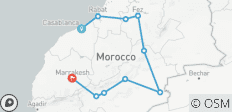  9 Days Tailor-Made Best Morocco Tour, Daily Start &amp; Private Trip - 10 destinations 