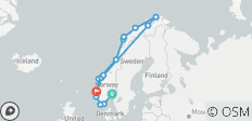  De Noordkaap Express - Volledige reis - 14 bestemmingen 